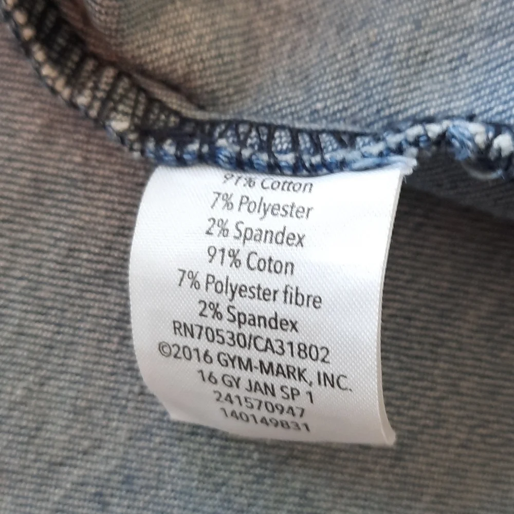 Gymboree size large 10 12 blue jean denim jacket